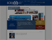 Tablet Screenshot of ca.icej.org