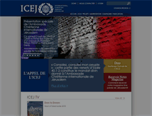 Tablet Screenshot of fr.icej.org