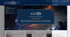 Desktop Screenshot of lv.icej.org