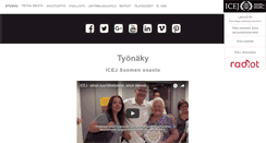 Desktop Screenshot of icej.fi